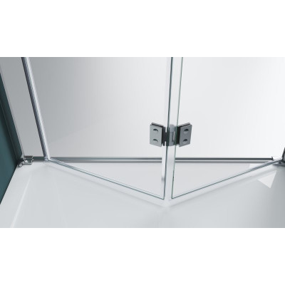 Душевая дверь 80х195см Belbagno Albano ALBANO-BS-12-80-C-Cr