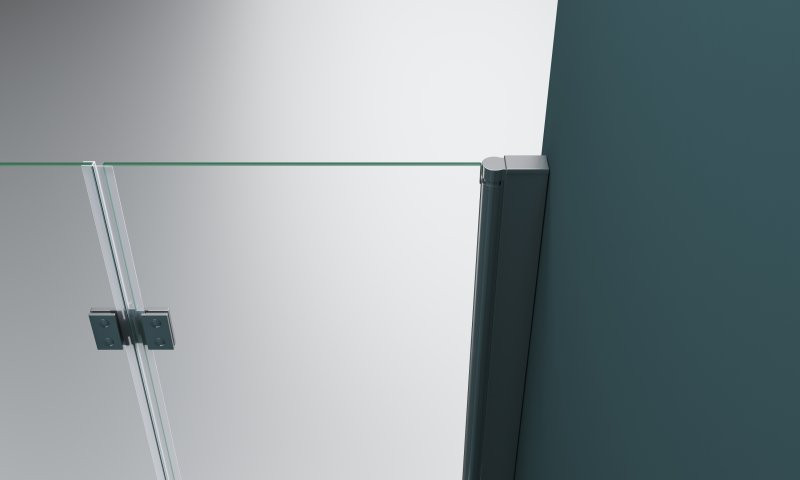 Душевая дверь 100х195см Belbagno Albano ALBANO-BS-12-100-C-Cr