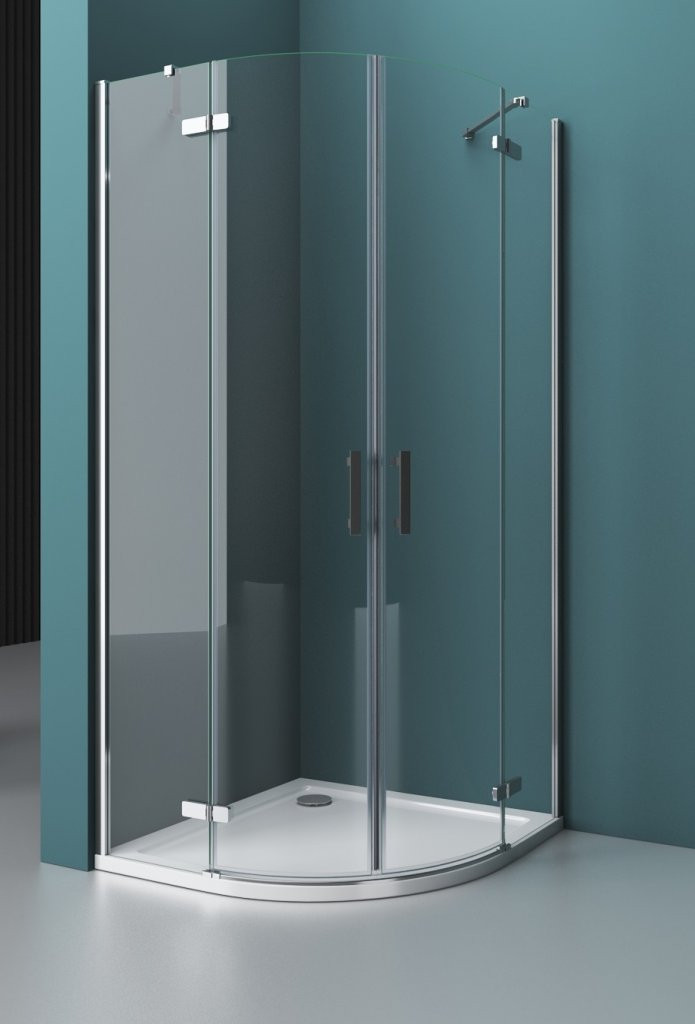 Душевой уголок 90х90х195см Belbagno Kraft KRAFT-R-2-90-C-Cr