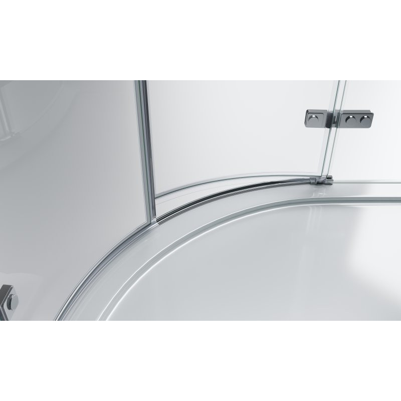 Душевой уголок 90х90х195см Belbagno Kraft KRAFT-R-2-90-C-Cr