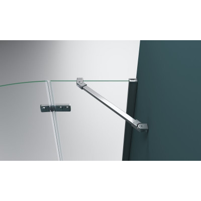 Душевой уголок 90х90х195см Belbagno Kraft KRAFT-R-2-90-C-Cr
