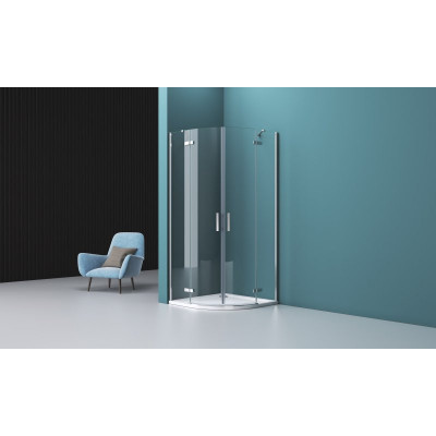Душевой уголок 90х90х195см Belbagno Kraft KRAFT-R-2-90-C-Cr