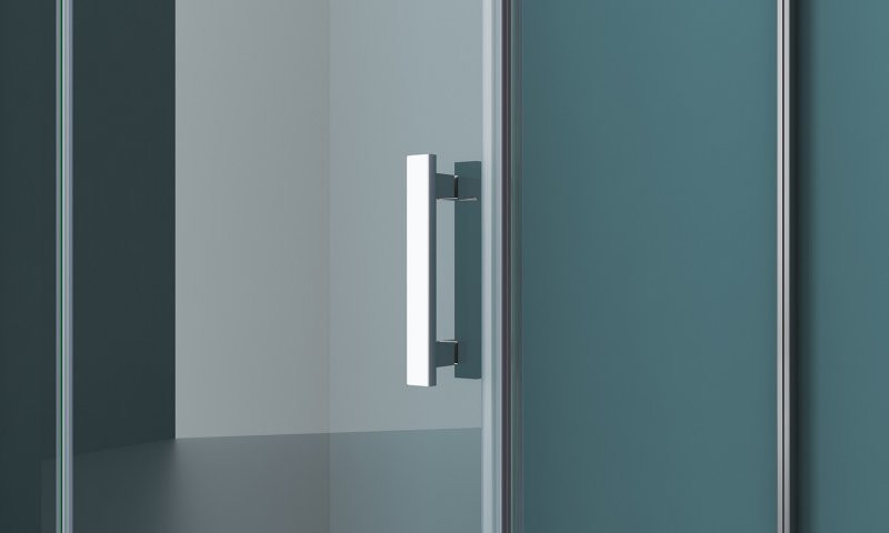 Душевой уголок правый 120х80х195см Belbagno Kraft KRAFT-AH-12-120/80-C-Cr-R