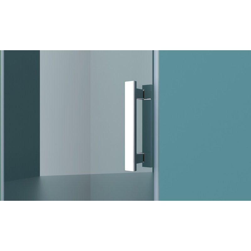 Душевая дверь правая 80х195см Belbagno Kraft KRAFT-B-12-60/20-C-Cr-R