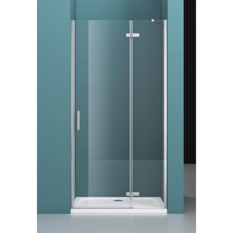 Душевая дверь правая 90х195см Belbagno Kraft KRAFT-B-12-60/30-C-Cr-R