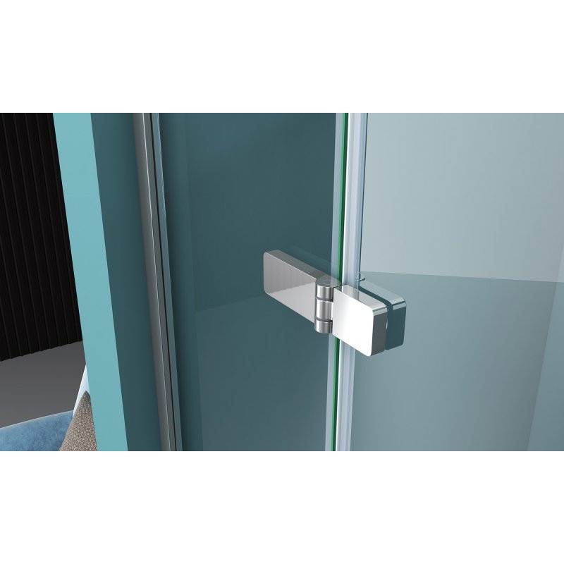 Душевая дверь правая 90х195см Belbagno Kraft KRAFT-B-12-60/30-C-Cr-R