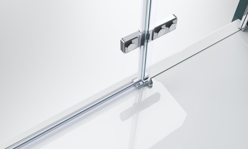 Душевая дверь правая 120х195см Belbagno Kraft KRAFT-B-12-60/60-C-Cr-R