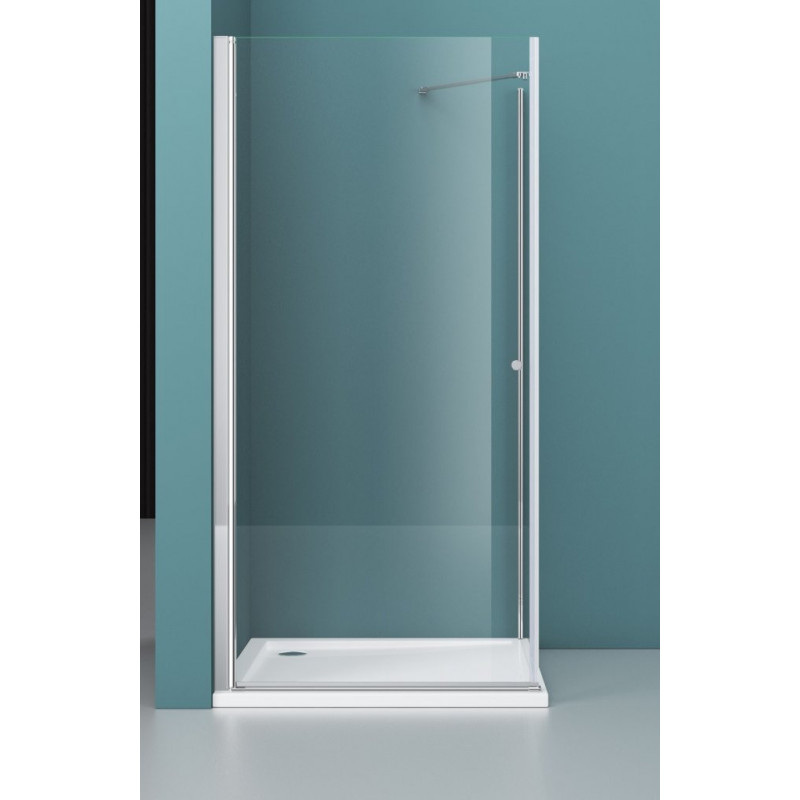 Душевой уголок 80х90х195см Belbagno Etna ETNA-AH-1-80/90-C-Cr