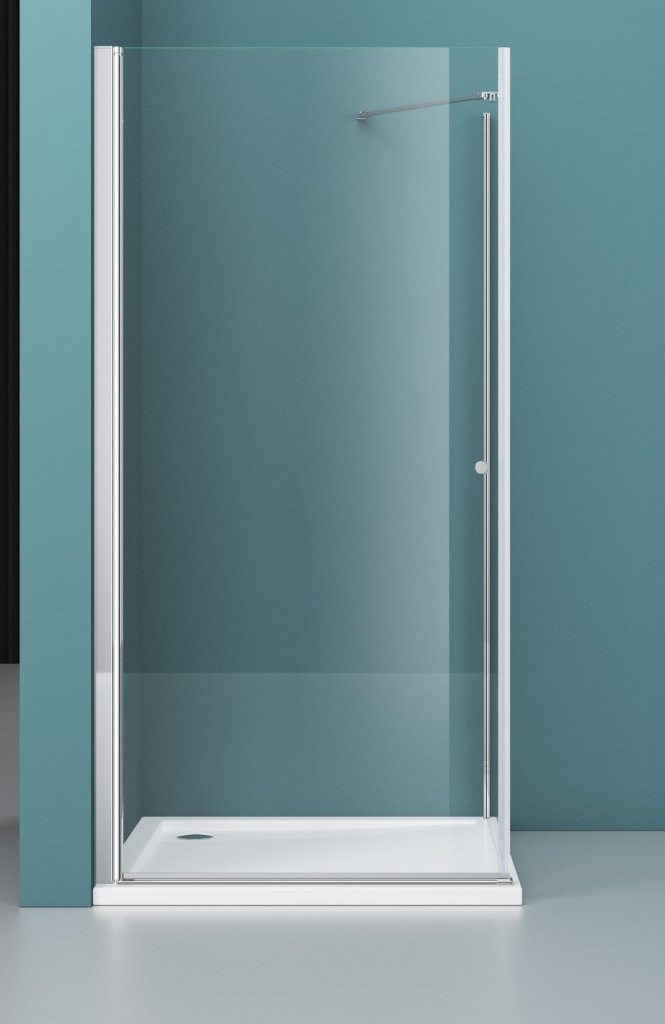 Душевой уголок 90х100х195см Belbagno Etna ETNA-AH-1-90/100-C-Cr