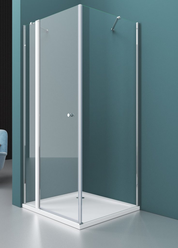 Душевой уголок 90х100х195см Belbagno Etna ETNA-AH-12-90/100-C-Cr