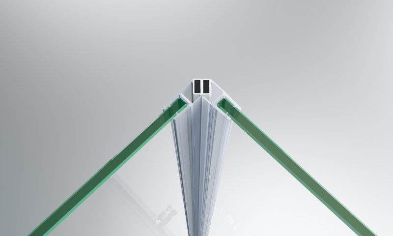 Душевой уголок 100х100х195см Belbagno Etna ETNA-A-22-100-C-Cr