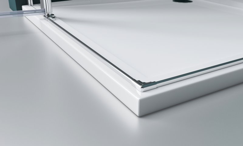 Душевой уголок 80х100х195см Belbagno Etna ETNA-AH-22-80/100-C-Cr