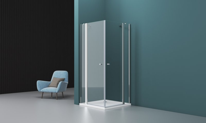 Душевой уголок 90х120х195см Belbagno Etna ETNA-AH-22-90/120-C-Cr