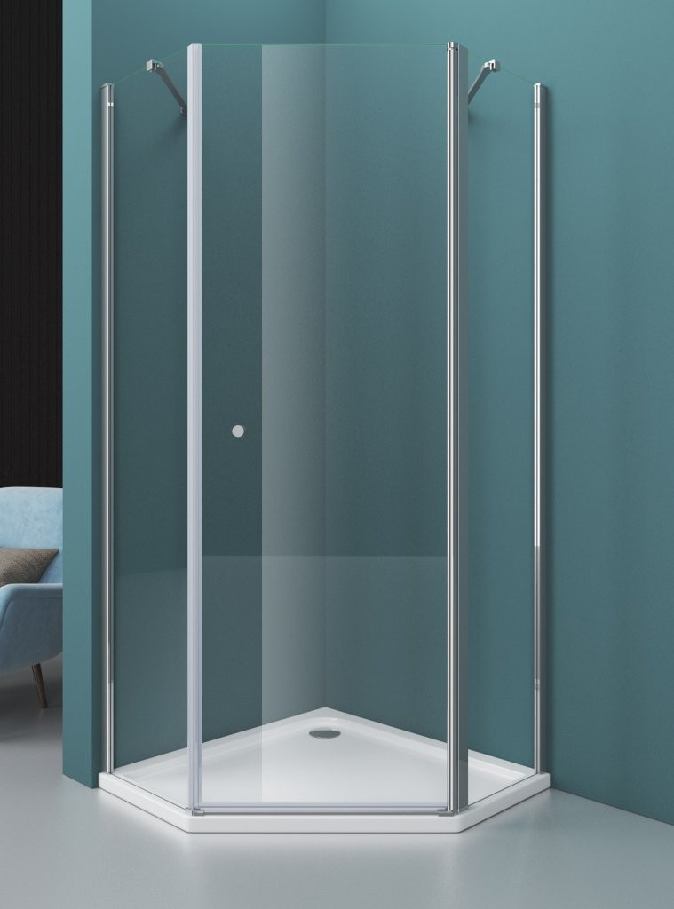 Душевой уголок 90х90х195см Belbagno Etna ETNA-P-1-90-C-Cr