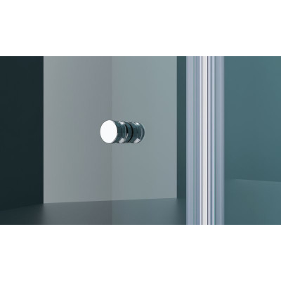 Душевая дверь 190х195см Belbagno Etna ETNA-B-11-100+90-C-Cr
