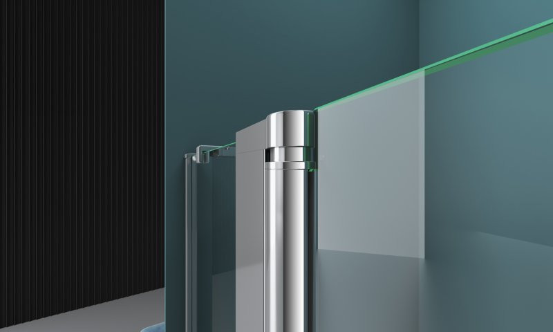 Душевая дверь 120х195см Belbagno Etna ETNA-B-12-60/60-C-Cr