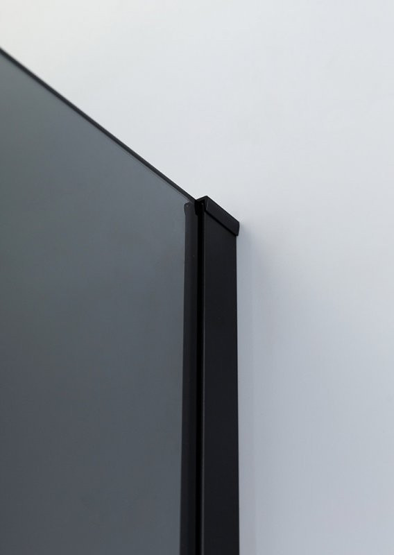 Душевой уголок 80x100-110x195см Cezares Slider SLIDER-AH-1-80-100/110-GRIGIO-NERO