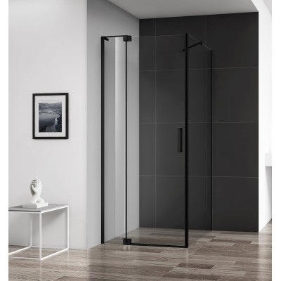 Душевой уголок 90x90-100x195см Cezares Slider SLIDER-AH-1-90-90/100-C-NERO