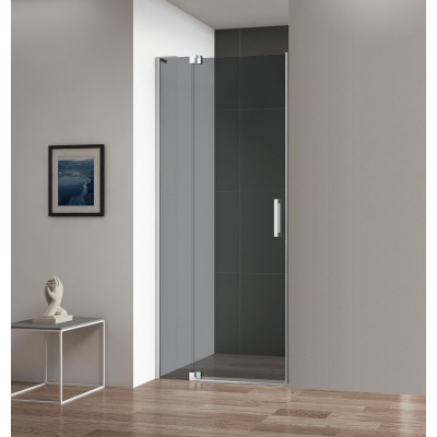 Душевая дверь 100-110x195см Cezares Slider SLIDER-B-1-100/110-GRIGIO-Cr