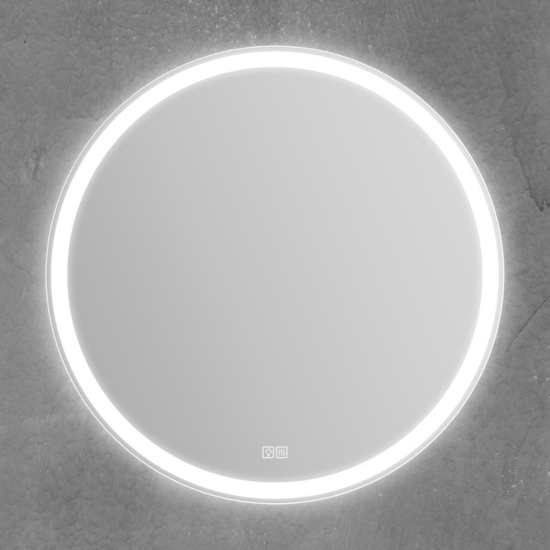 Зеркало с подсветкой и подогревом 70x70x3см Belbagno SPC-RNG-LED SPC-RNG-700-LED-TCH-WARM