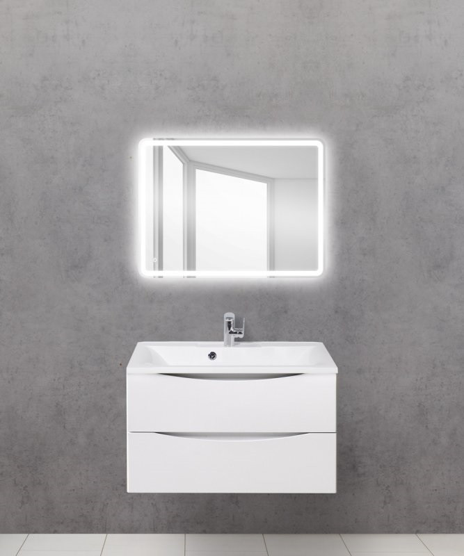 Зеркало с подсветкой 60x80x5см Belbagno SPC-MAR SPC-MAR-600-800-LED-TCH-WARM
