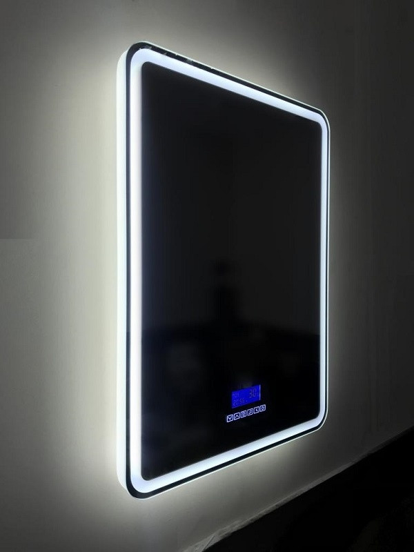 Зеркало с подсветкой и подогревом 60x80x3см Belbagno SPC-MAR SPC-MAR-600-800-LED-TCH-RAD