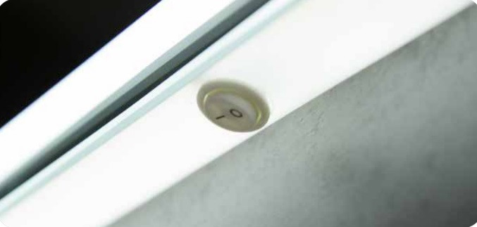 Зеркало с подсветкой 100x60x3см Belbagno SPC-MAR SPC-MAR-1000-600-LED-BTN