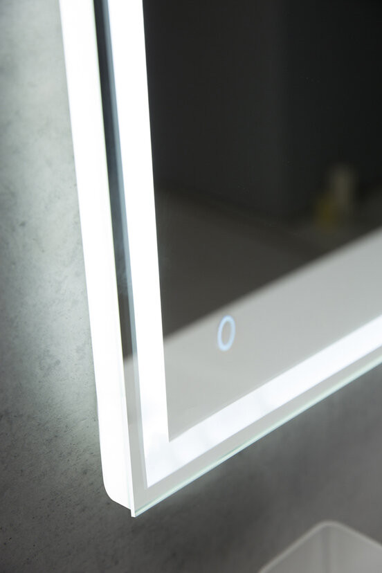 Зеркало с подсветкой 100x60x3см Belbagno SPC-MAR SPC-MAR-1000-600-LED-TCH