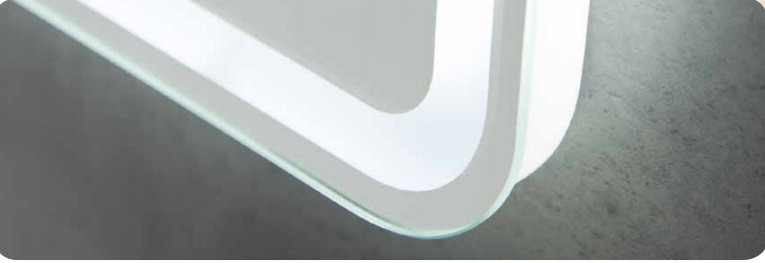 Зеркало с подсветкой 100x80x3см Belbagno SPC-MAR SPC-MAR-1000-800-LED-BTN