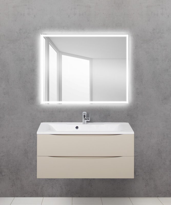 Зеркало с подсветкой 100x80x3см Belbagno SPC-GRT SPC-GRT-1000-800-LED-TCH-PHONE