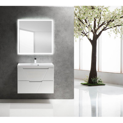 Зеркало с подсветкой 60x60x3см Belbagno SPC-GRT SPC-GRT-600-600-LED-BTN