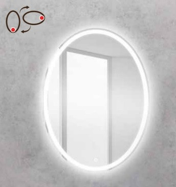 Зеркало с подсветкой 60x80x3см Belbagno SPC-VST SPC-VST-600-800-LED-BTN