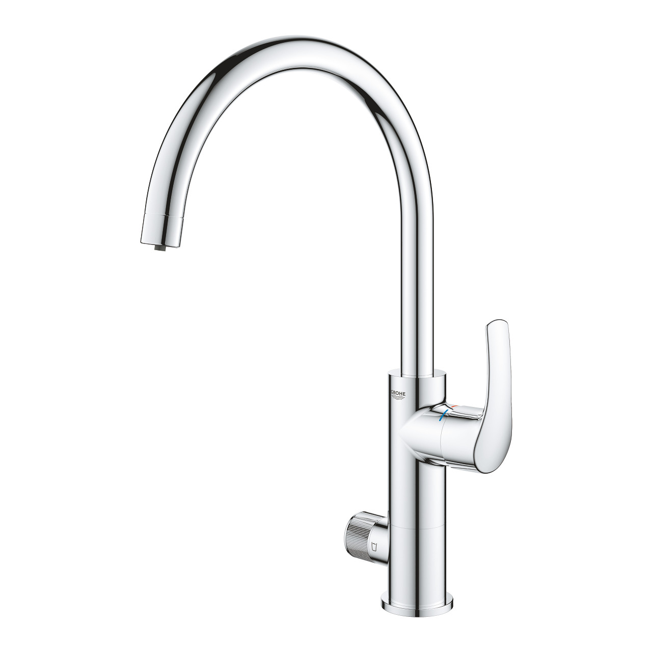 Смеситель однорычажный для мойки с функцией очистки водопроводной воды Grohe BLUE PURE Eurosmart 31722000