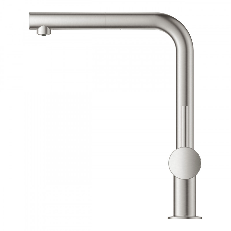 Смеситель однорычажный для мойки с функцией очистки водопроводной воды Grohe BLUE PURE Minta 31721DC0 суперсталь