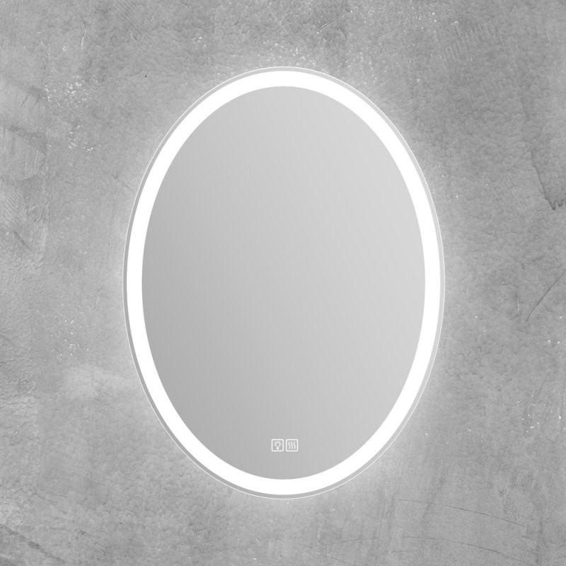 Зеркало с подсветкой и подогревом 60x80x3см Belbagno SPC-VST SPC-VST-600-800-LED-TCH-WARM