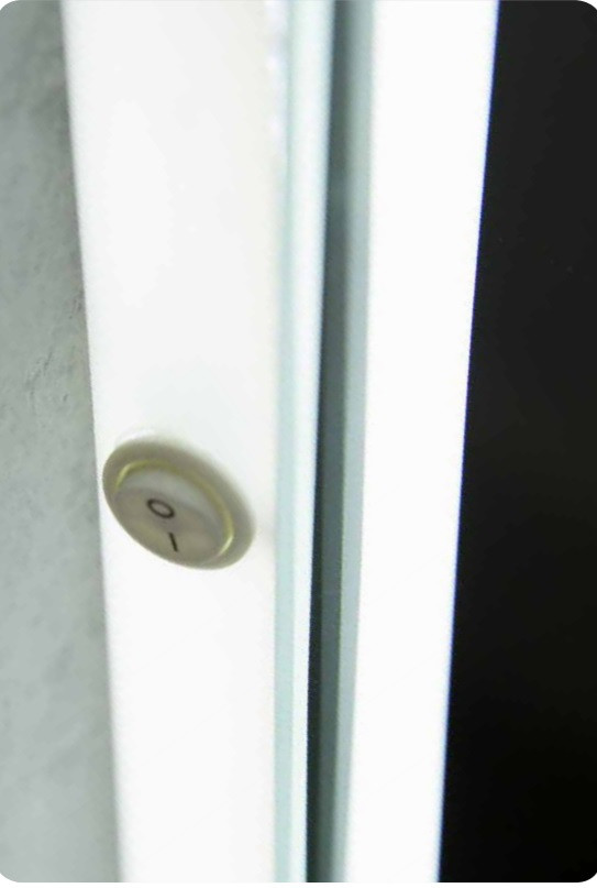 Зеркало с подсветкой 75x90x3см Belbagno SPC-VST SPC-VST-750-900-LED-BTN