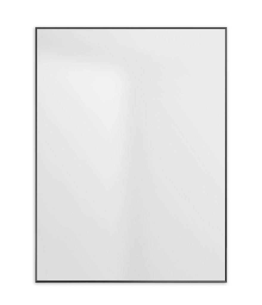 Зеркало для ванны черное 60x80x2см Belbagno SPC-AL SPC-AL-600-800 Nero