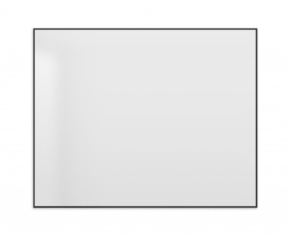 Зеркало для ванны черное 80x100x2см Belbagno SPC-AL SPC-AL-1000-800 Nero