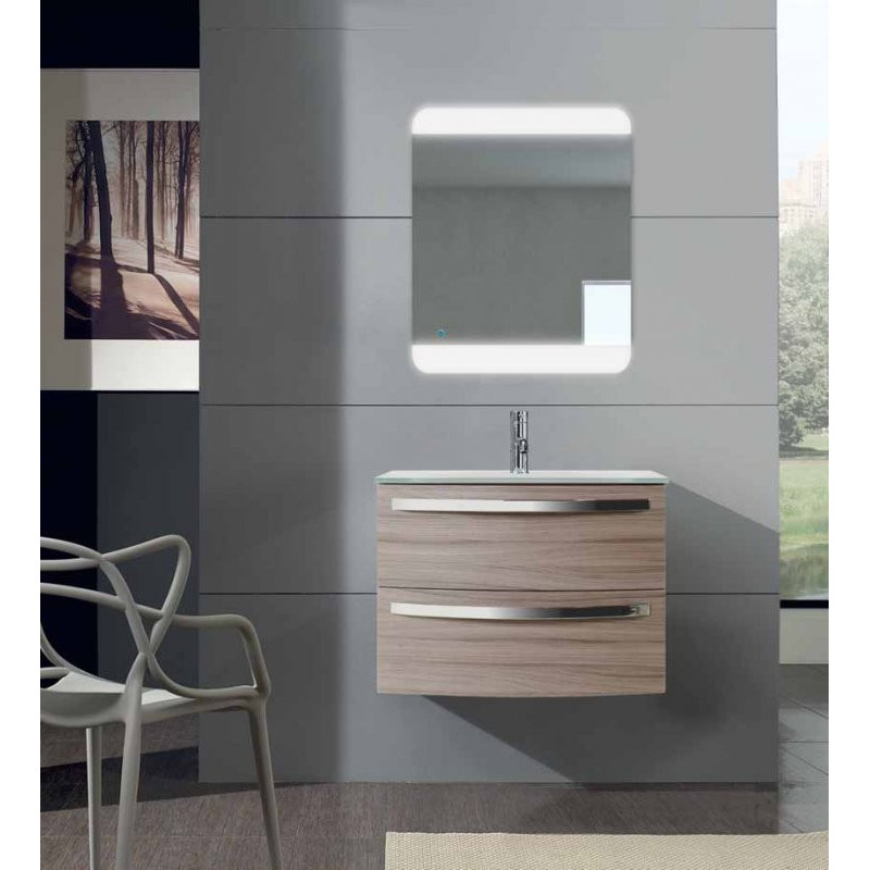 Зеркало с подсветкой 80x70см Cezares 45007