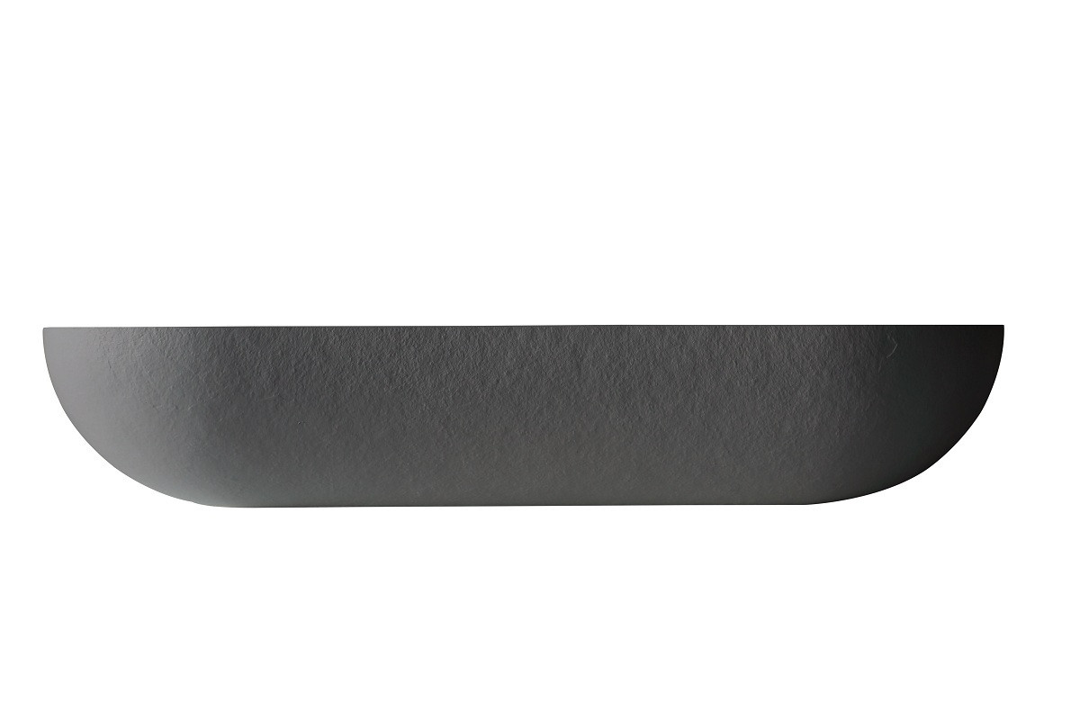 Раковина накладная 58x38x11см Acquabella Lavabo LAVABO_ON-TOP_RECTANGLE_SLATE_LAVA