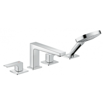 Смеситель для ванны хром Hansgrohe Metropol 32552000