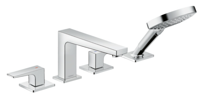 Смеситель для ванны хром Hansgrohe Metropol 32552000