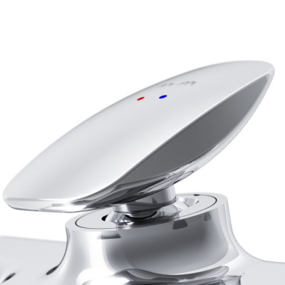 Смеситель для ванны и душа хром AM.PM Spirit 2.0 F70A10000