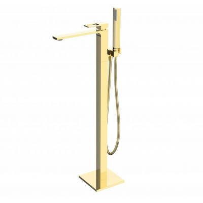 Напольный смеситель для ванны Belbagno Luce LUC-FMT-ORO золото