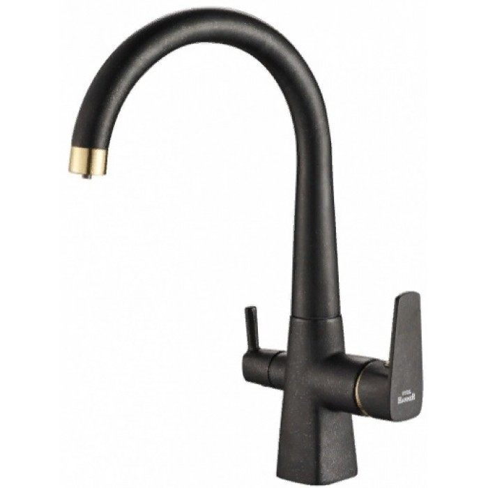 Смеситель Steel Hammer SH 819 BLACK BR для кухонной мойки