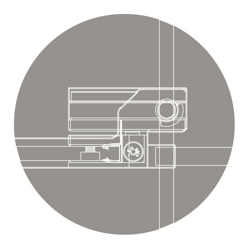 Душевой уголок 70/80x90/100x195см Cezares Slider SLIDER-AH-2-70/80-90/100-BR-Cr, стекло бронза, профиль хром