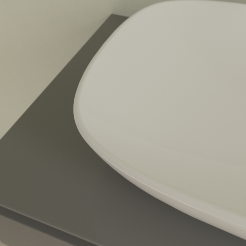 Раковина 56x38x15см Villeroy&Boch Loop&Friends, Альпийский белый CeramicPlus, с переливом, нешлифованный
