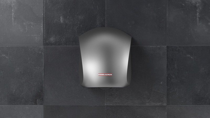 Сушилка для рук STIEBEL ELTRON Ultronic S с корпусом из алюминия, цвет нержавеющей стали
