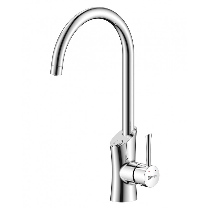 Смеситель для кухни хром Lemark Comfort LM3072C