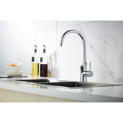 Смеситель для кухни хром Lemark Comfort LM3072C